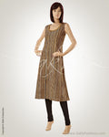 CDO-14572 - Multi & Mustard Pure Cotton Kurta