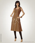 CDO-14578 - Multi & Red Pure Cotton Kurta
