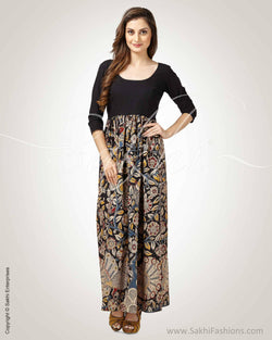 CDQ-5552 Kalam Cotton Maxi Dress