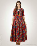 CDQ-8859 Cotton Maxi Dress