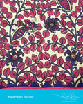 BGBL-18308 - Pink & Purple Pure Cotton Blouse
