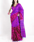 DPO-27592 - Purple & Pink Pure Kanchivaram Silk Saree
