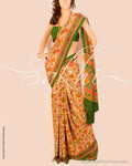 DPO-5245 - Multi Pure Crepe Silk Saree