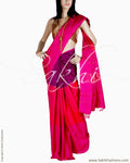 DPQ-23596 - Multi & Maroon Pure Kanchivaram Silk Saree