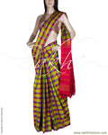 DPP-23616 - Multi & Red Pure Kanchivaram Silk Saree