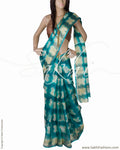 DPQ-13725 - Multi & Beige Pure Silk Kota Saree