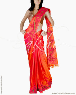 DPQ-14114 - Mustard & Pink Pure Kanchivaram Silk Saree