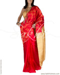 DPQ-15495 - Pink & Green Pure Kanchivaram Silk Saree