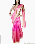 DPR-0520 - Pink & Beige Pure Cotton Kota Saree