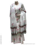 DPS-17411 - Cream &  Pure Cotton Dress