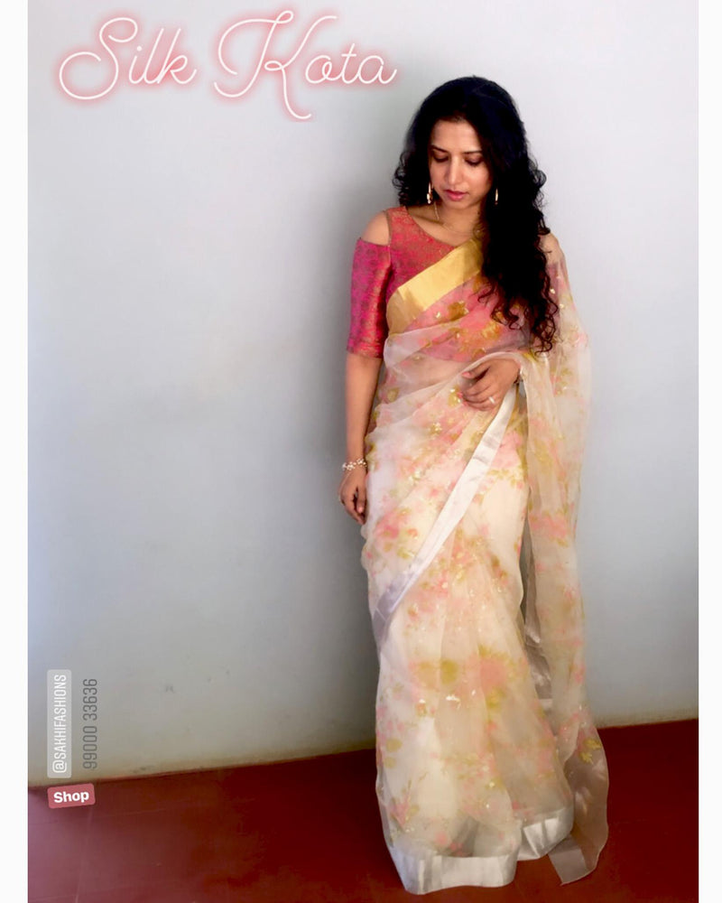 EE-R10911 Silk Kota Saree