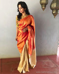 EE-R13447 Shoulder Kanchi Sari