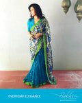 EE-R1358 Kalam Crossover sari