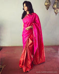 EE-R13610 Pink Kanchi Saree