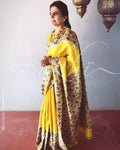 EE-R24616 Printed Tussar Saree