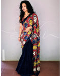 EE-R24959 Devi crossover Sari