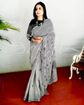 EE-R26083 Black Kota saree