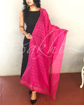 EE-R4474 Pink Silk Dupatta
