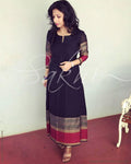 EE-R4620 Black Cotton Dress