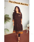 EE-S12121 - Black &  Pure Cotton Dress