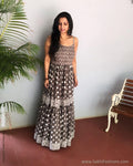 EE-S12190 - Grey &  Pure Cotton Dress