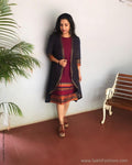 EE-S12354 Navy Blue Cotton Jacket