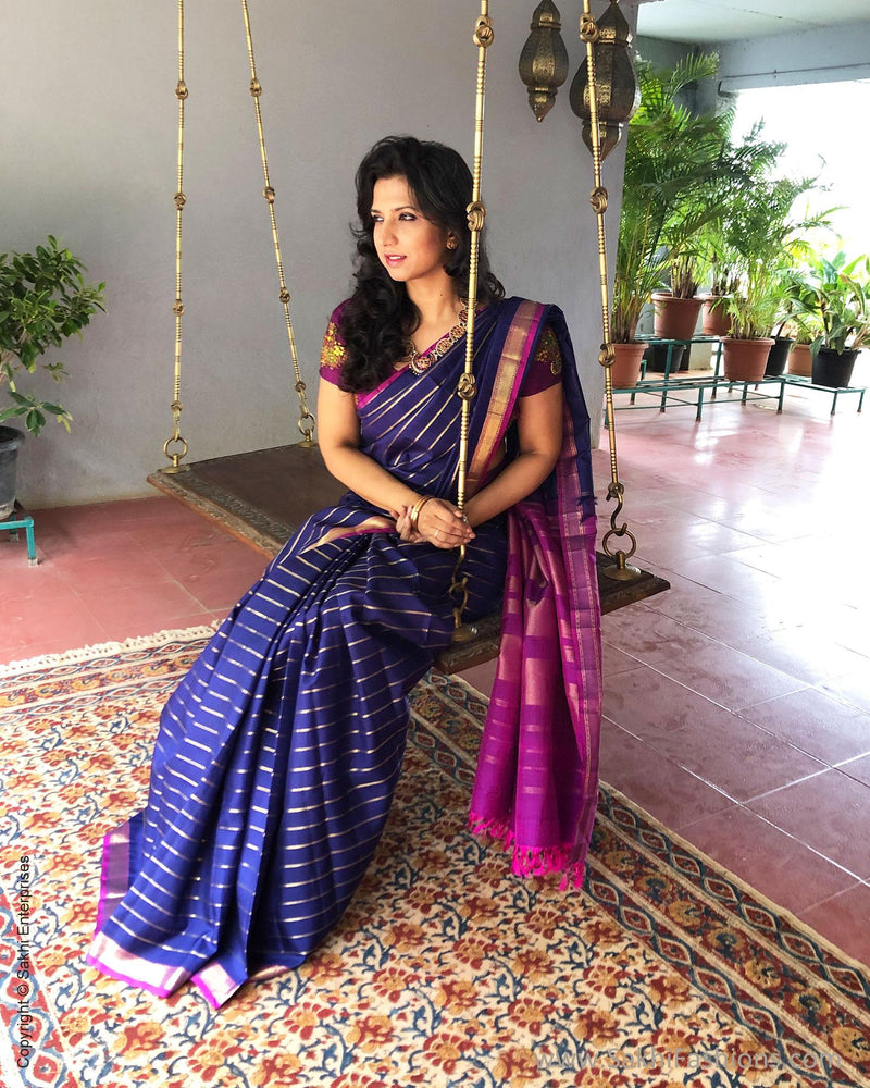 EE-S12997 Veldhari Kanchi Saree