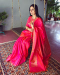 EE-S13140 Cross Pallu Kanchi saree