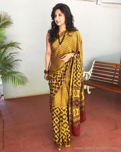 EE-S13749 Ajrakh Mustard Modal
