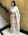 EE-S19502 Cream Kanchi CutWork