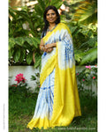 EEQ-3559 Tie Dye Chanderi Saree