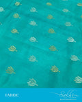 FB-Q08949 - Blue &  Net Fabric