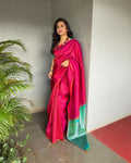 EE-V06521 Pink Kanchi sari