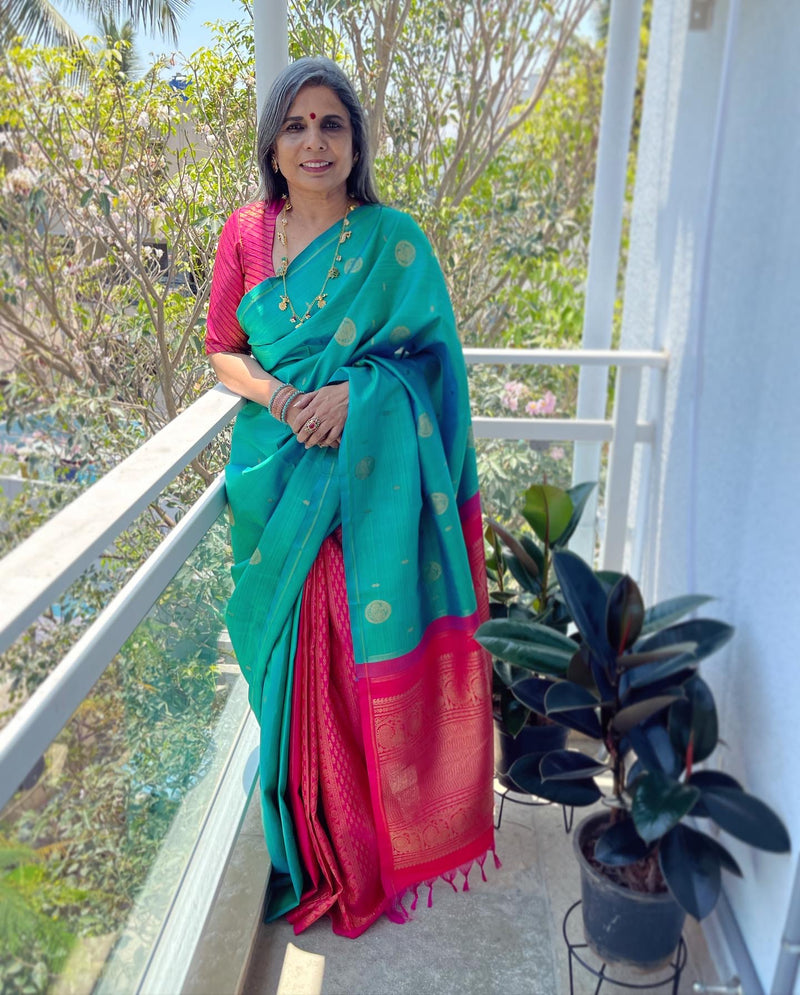 EE-V01156 Kanchivaram Silk Saree