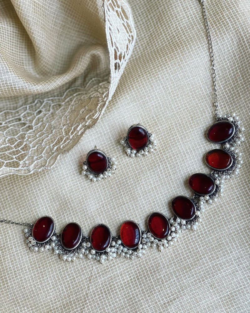 AJ-V14593 Ruby Red set