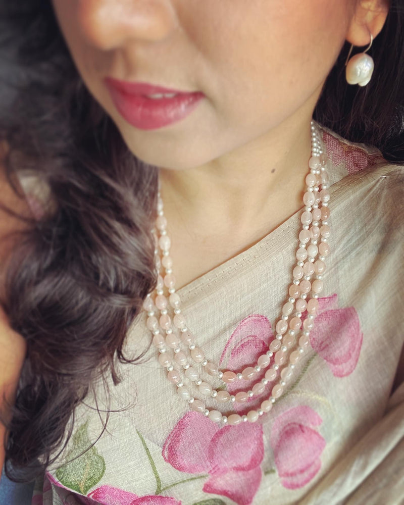 EE-V12744 Cream Pink Floral