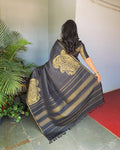 EE-V17375 Black Kanjeevaram