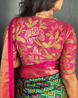 BL-R59964 Cutwork Rblouse