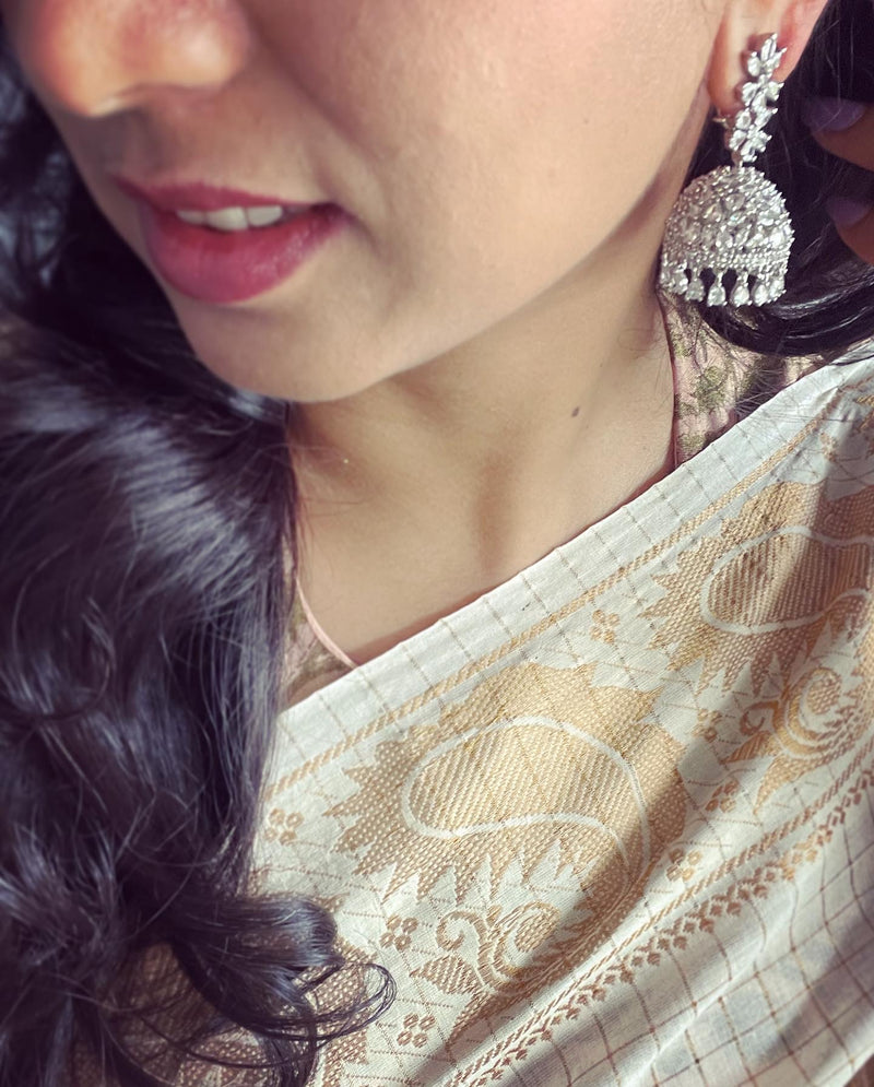 EE-V10348 Cream Madurai Cotton
