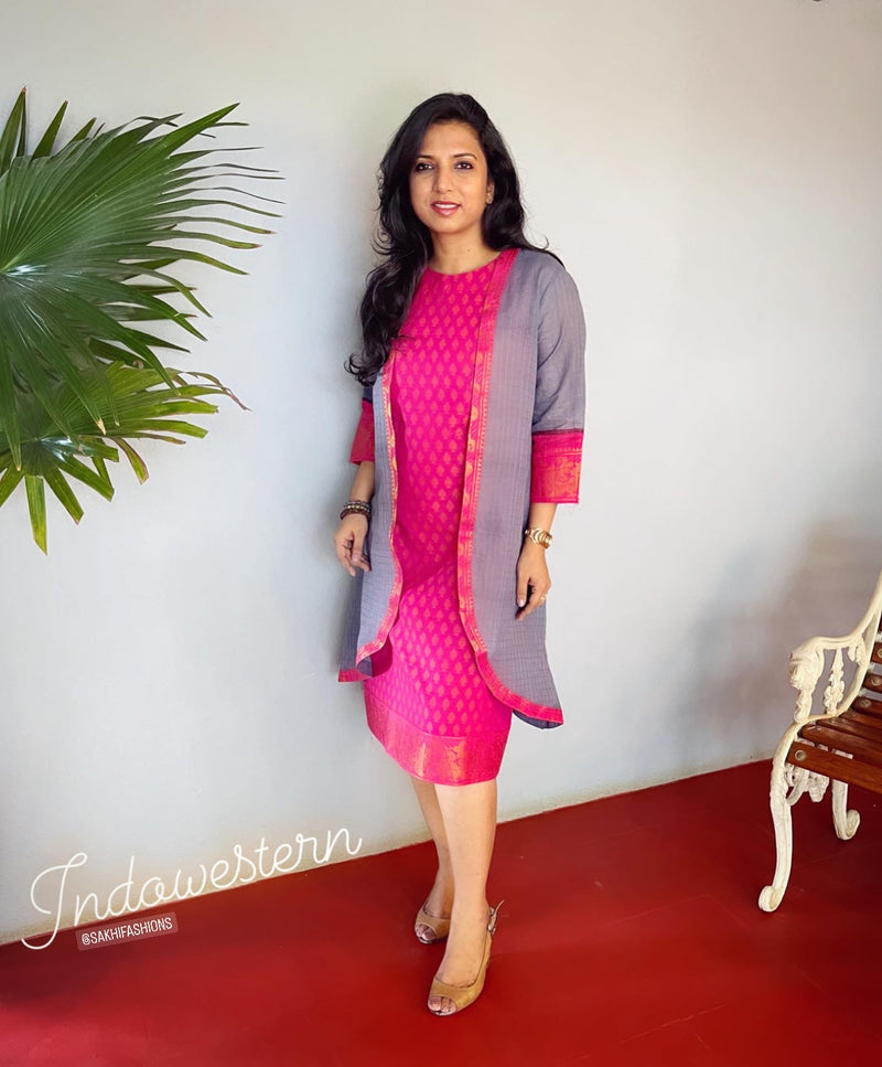 EE-V02395 Grey Madurai Jacket