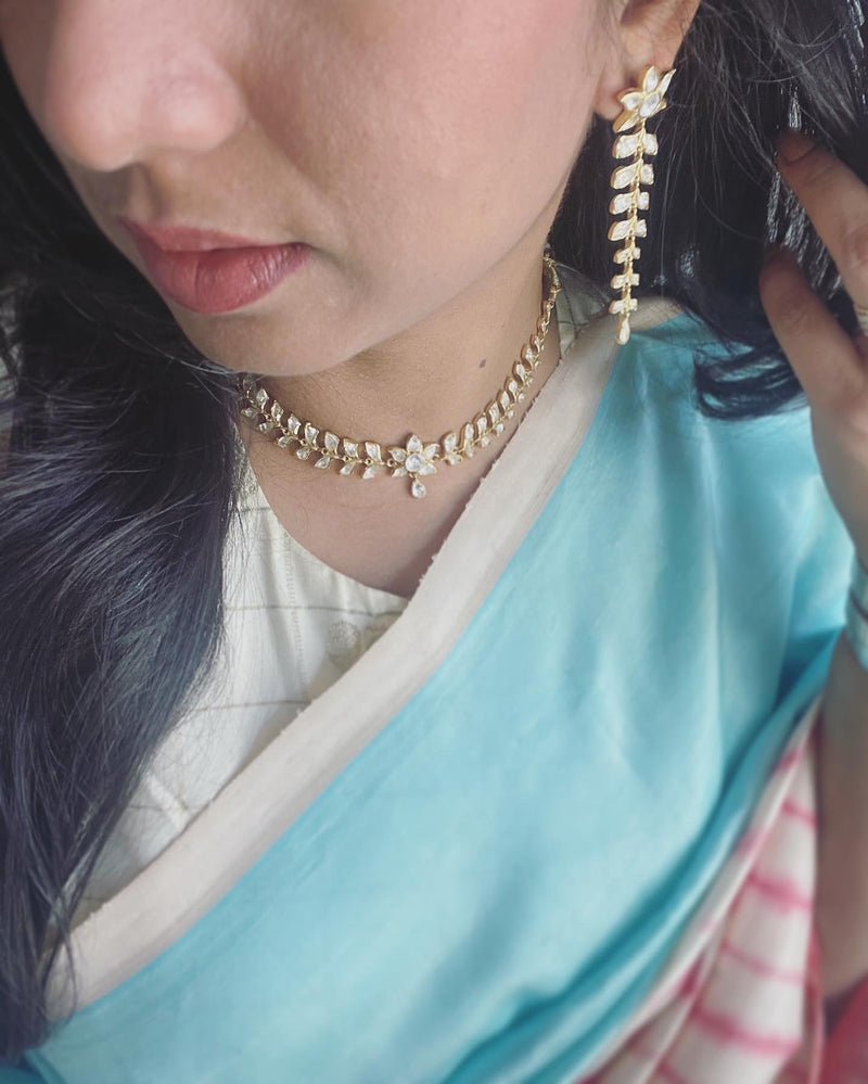 AS-V16475 Mosanite Necklace