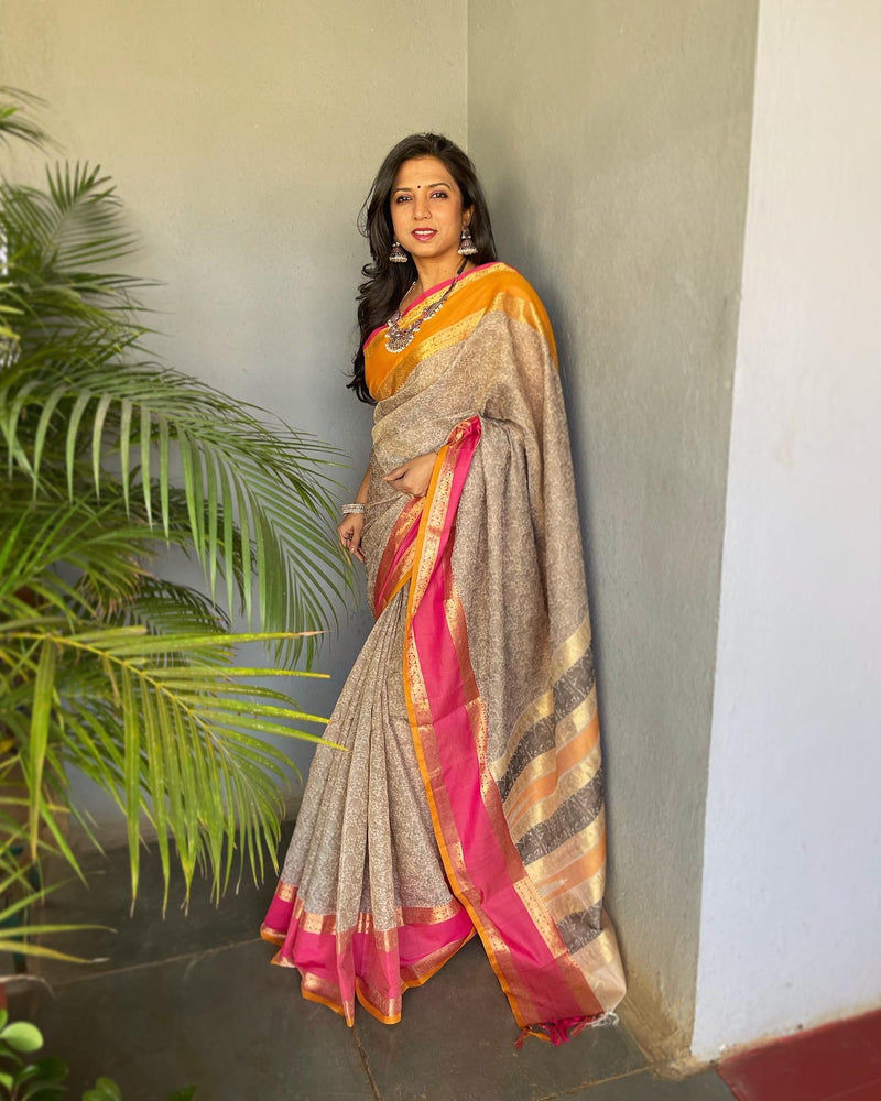 EE-V12096 Kanchi Silk cotton
