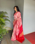 EE-V11620 Red TieDye Kanchi