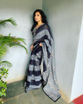EE-S47802 Organza Kalam Sari