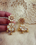 AS-V00291E Floral Earring
