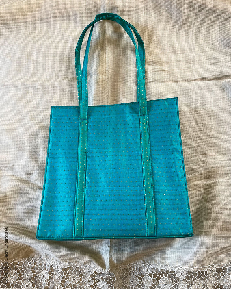AC-S57166 Blue Kanchi Tote bag