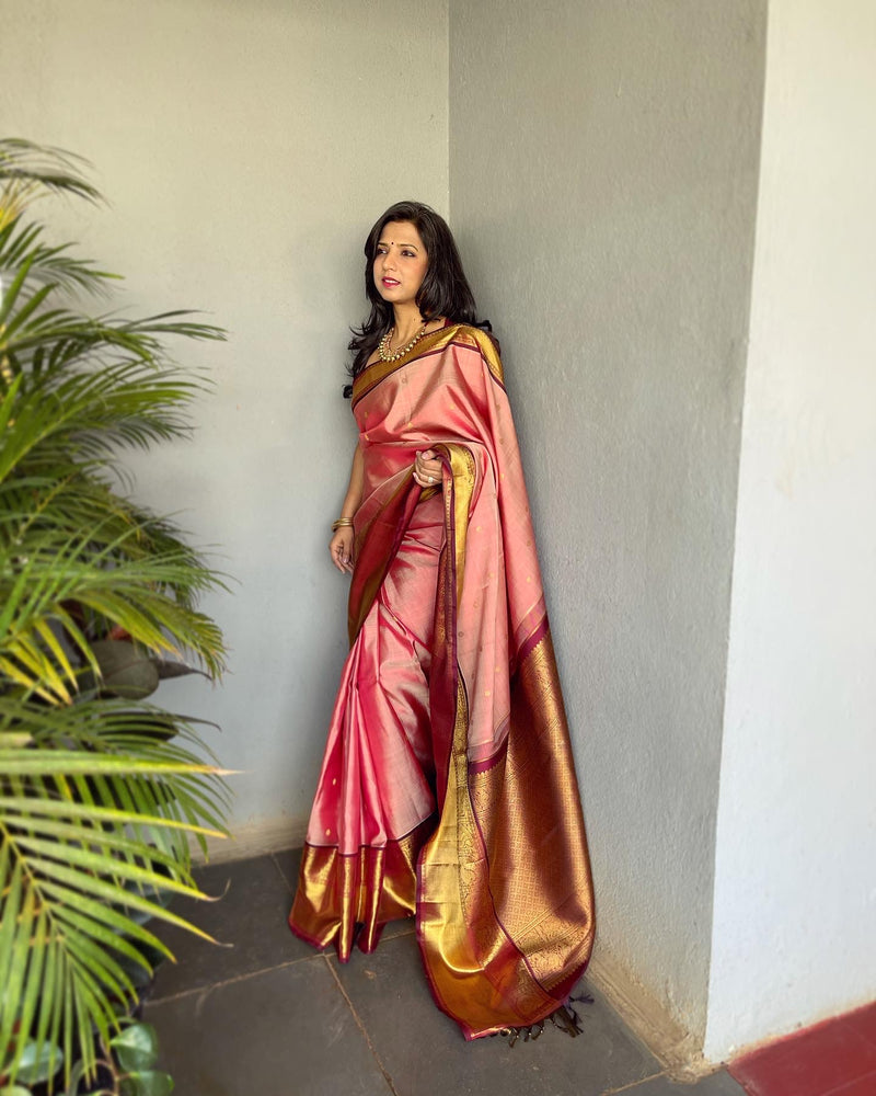 EE-V17395 Rose Kanjeevaram