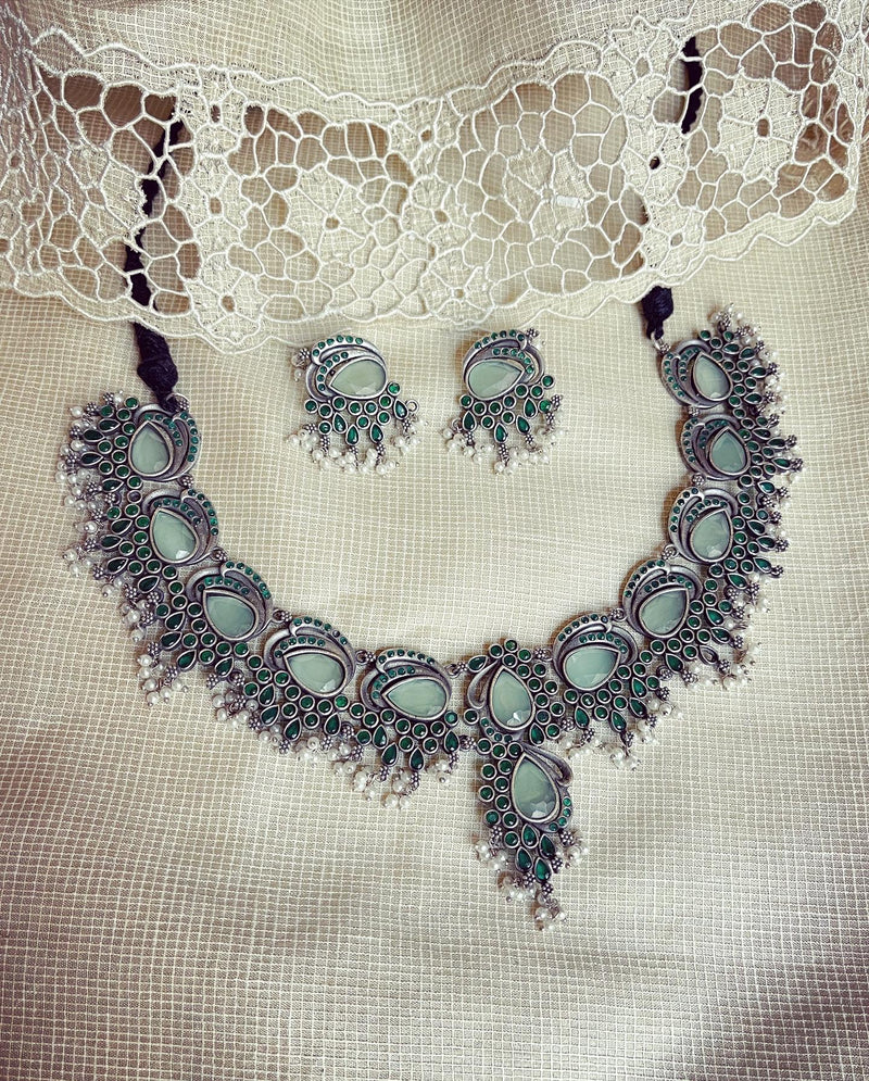 AJ-V13059 Mint Necklace