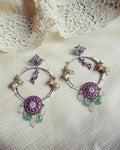 AS-V16487 Silver Earrings