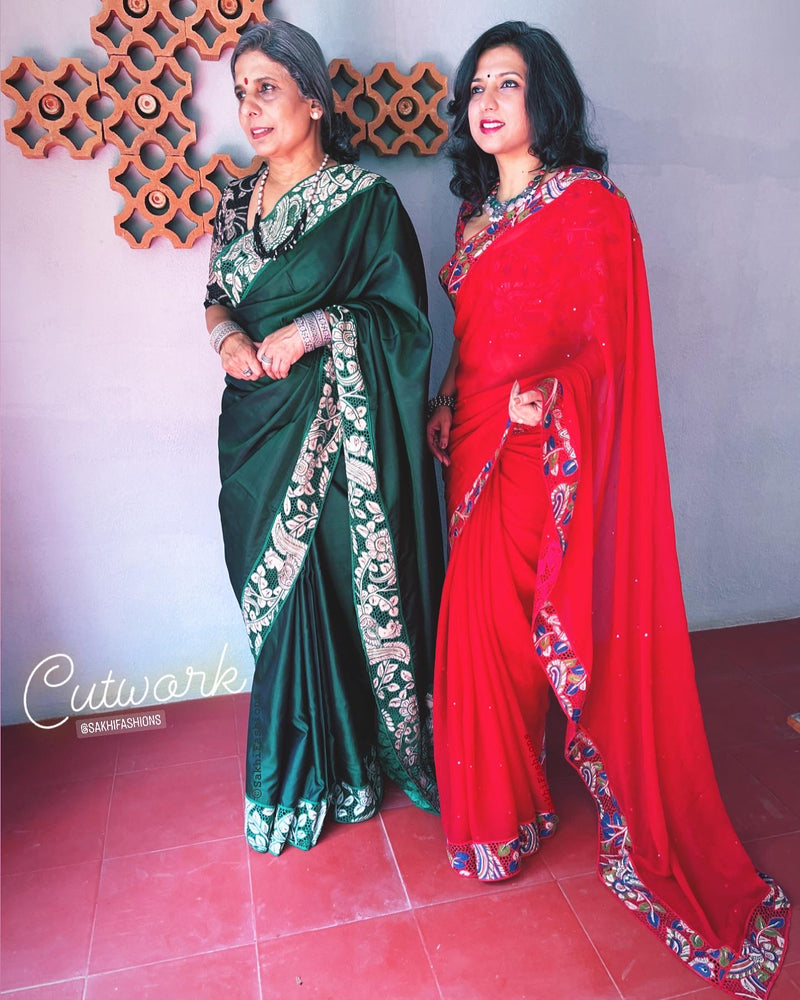 EE-V06944 Kanchi Cutwork Saree
